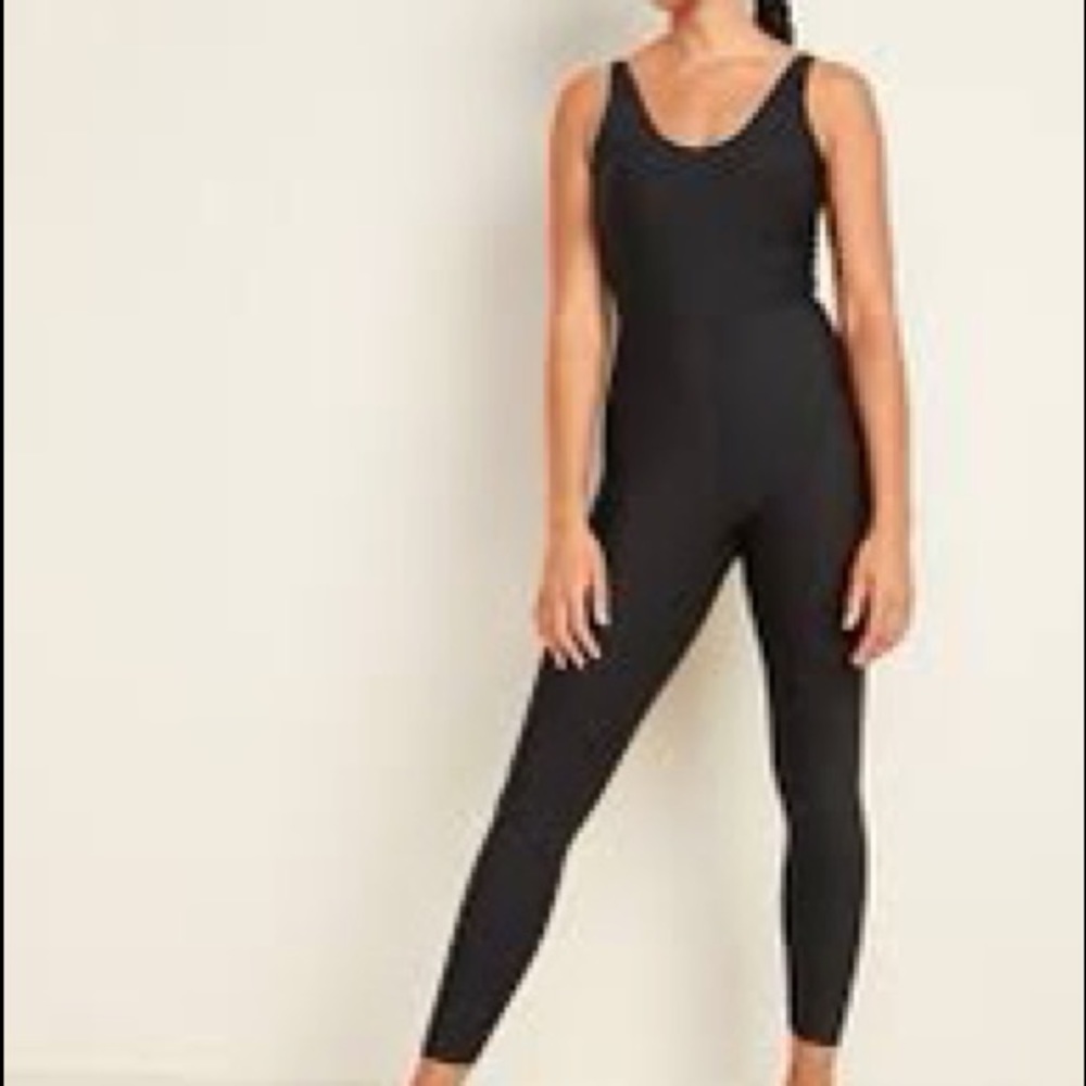 Black Old Navy Powersoft Performance Bodysuit